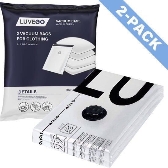 Set van 6 vacuümzakken voor kleding met elektrische pomp Set van 6 vacuümzakken voor kleding met elektrische pomp
