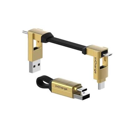 Krótki kabel do ładowania inCharge 6 m.in. iPhone Kabel Lightning Kabel usb C