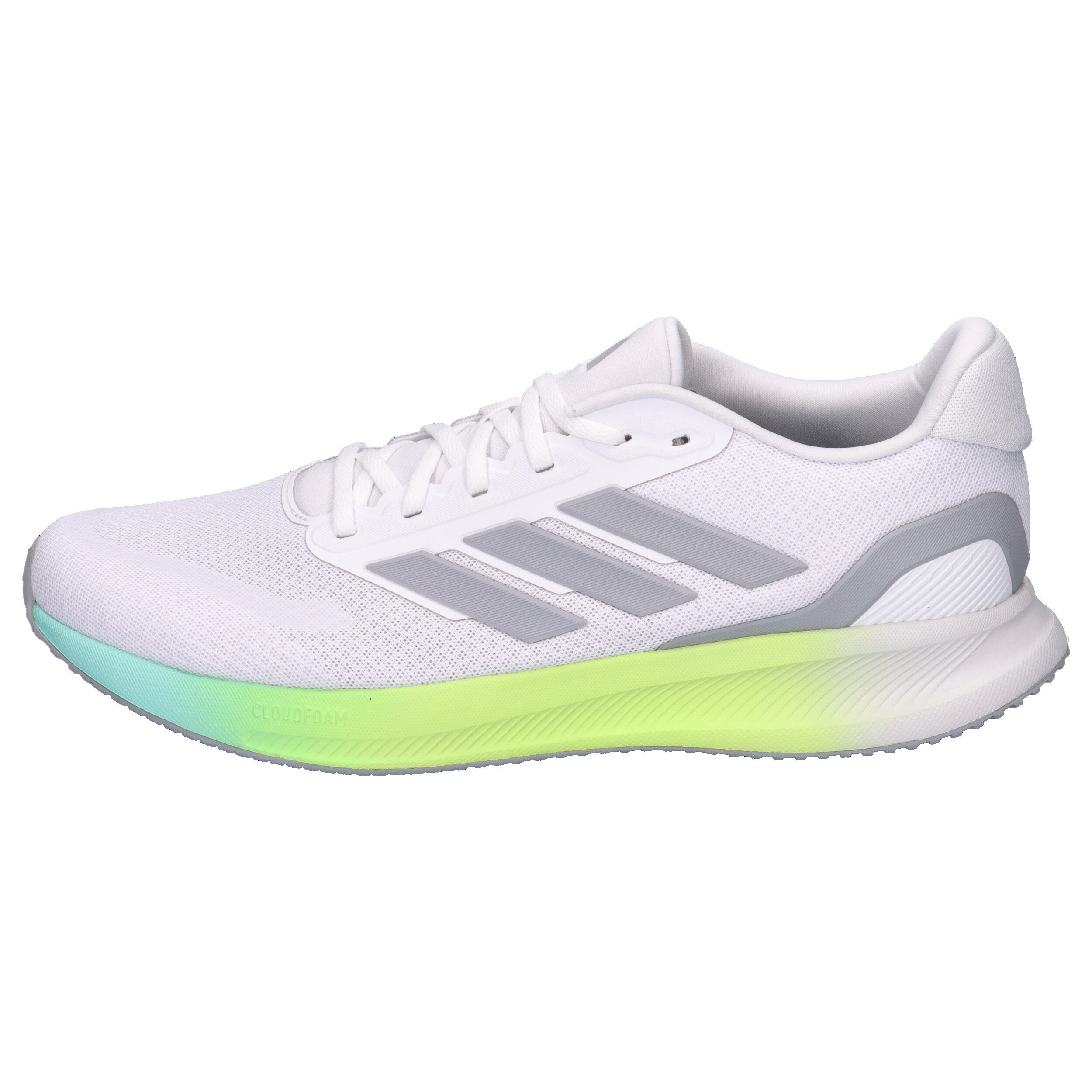adidas Herren Runfalcon 5 Laufschuh Sneaker Cloudfoam KI9540  White 10/15