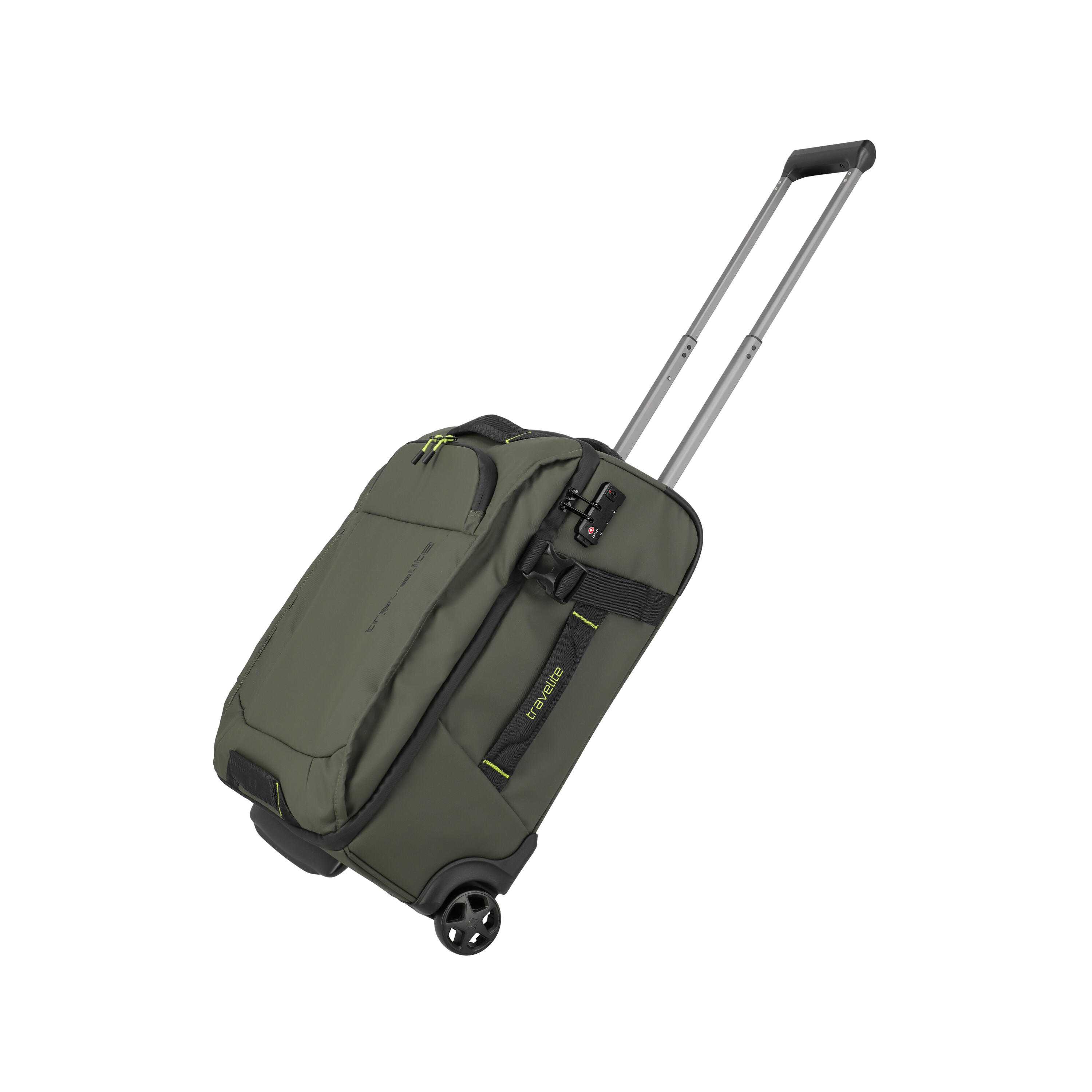BRIIZE Wheeled Duffle S, Khaki 6/6