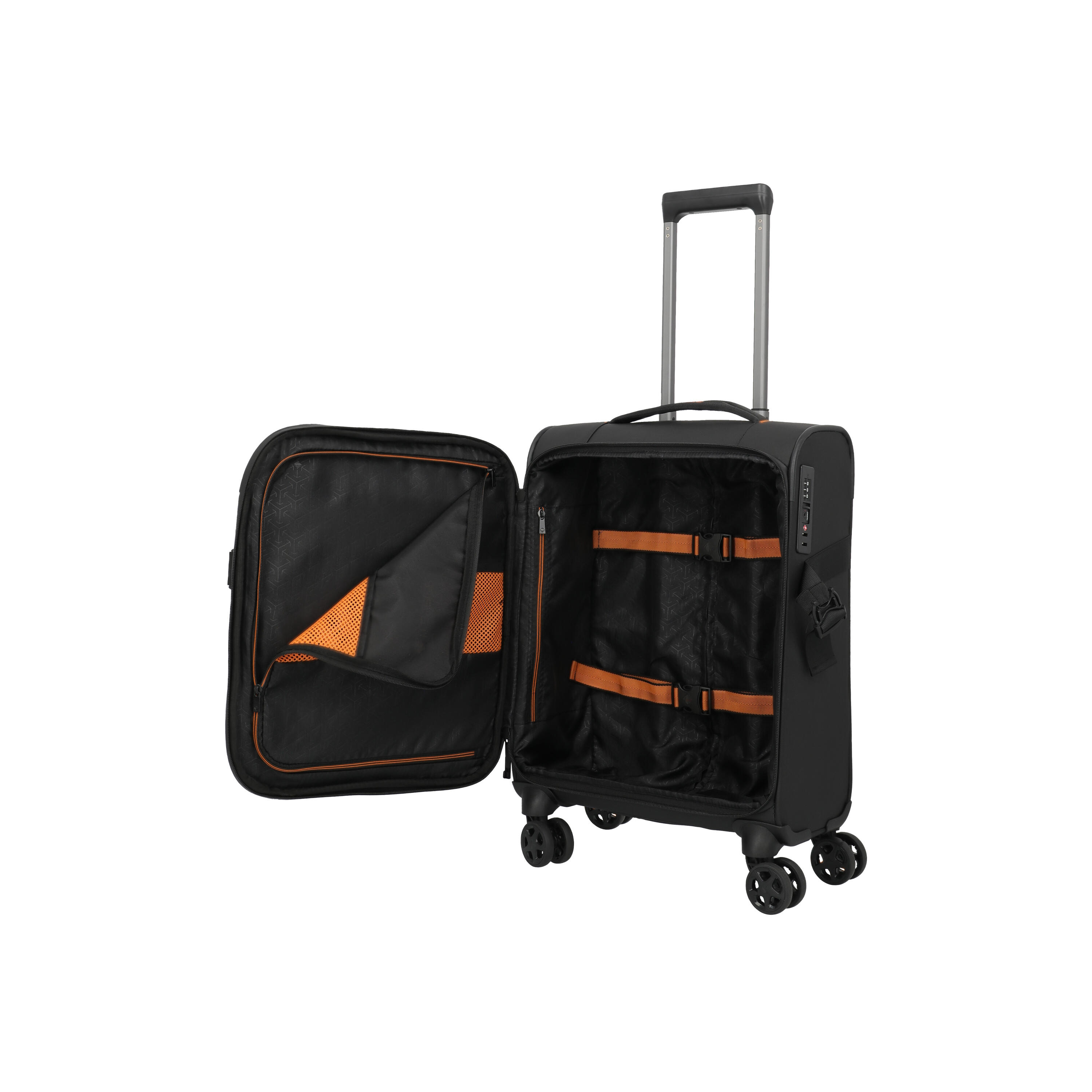 BRIIZE Trolley 4w S, Black 6/7
