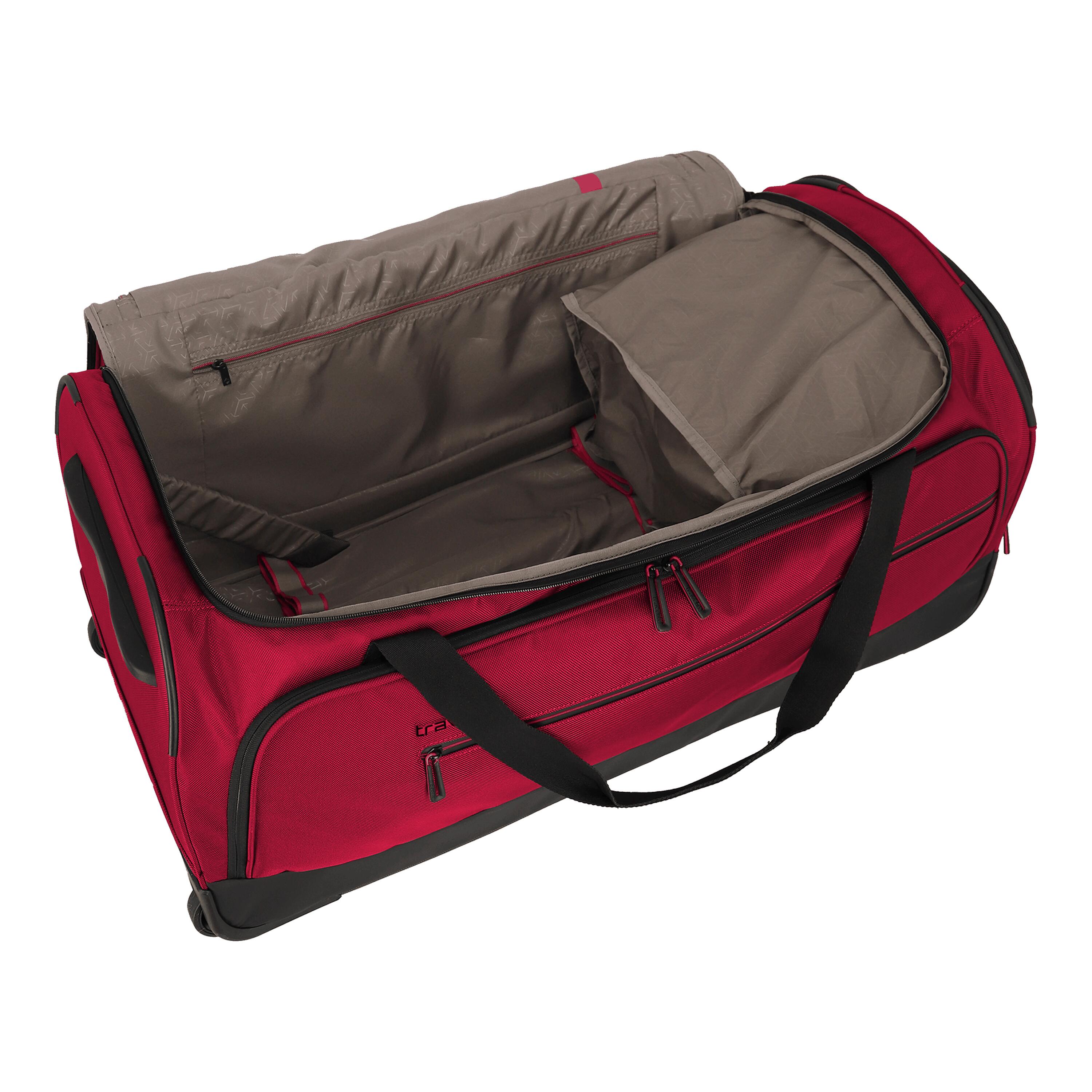 CROSSLITE Wheeled Duffle M, Red 5/6