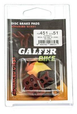 Pastiglie Metalliche GALFER FORMULA MEGA/THE ONE/R0/R1/RX/RR1/T1/C1 ADVANCED G18