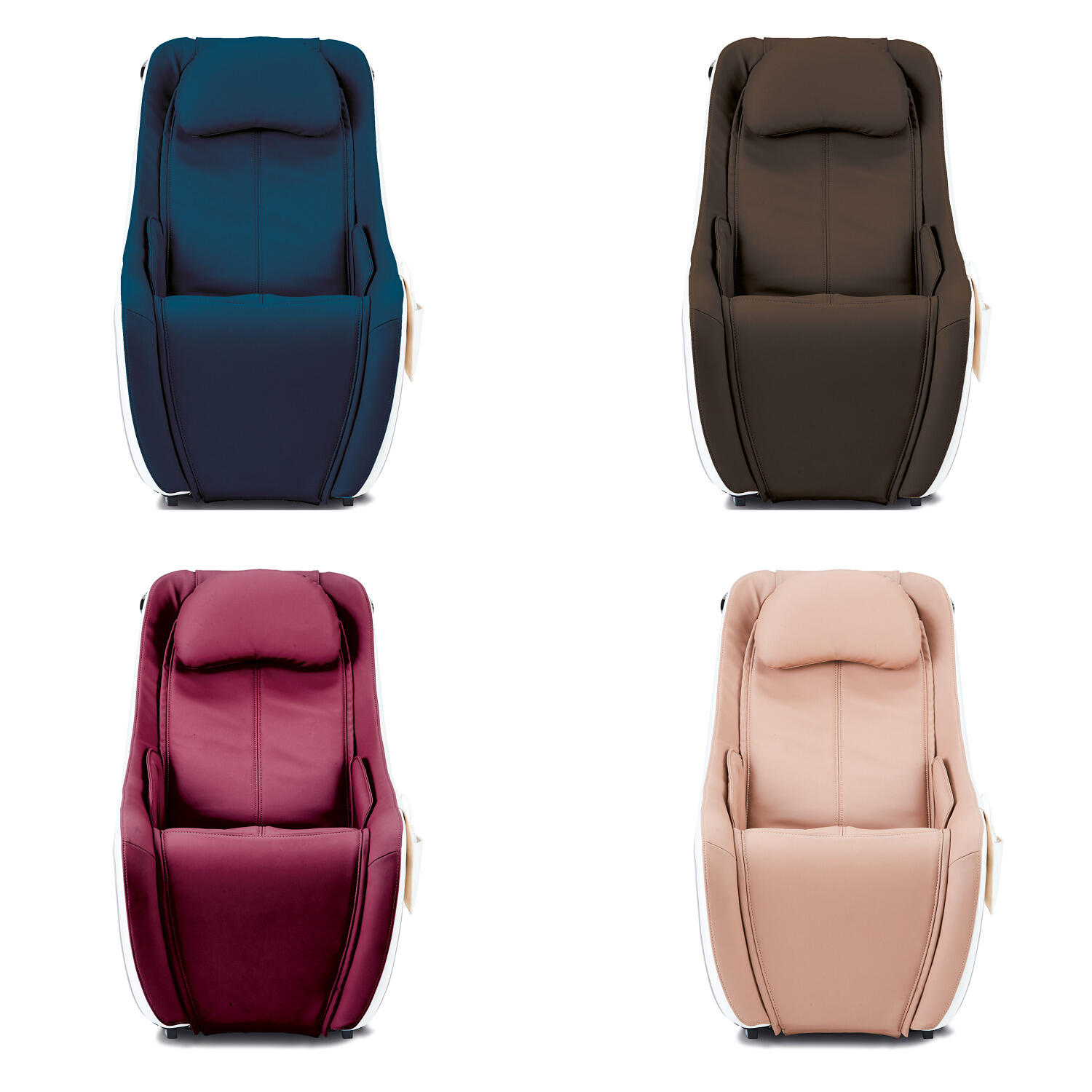 Synca CirC beige Fauteuil de massage compact SL‑Track, chaleur et compression 6/8