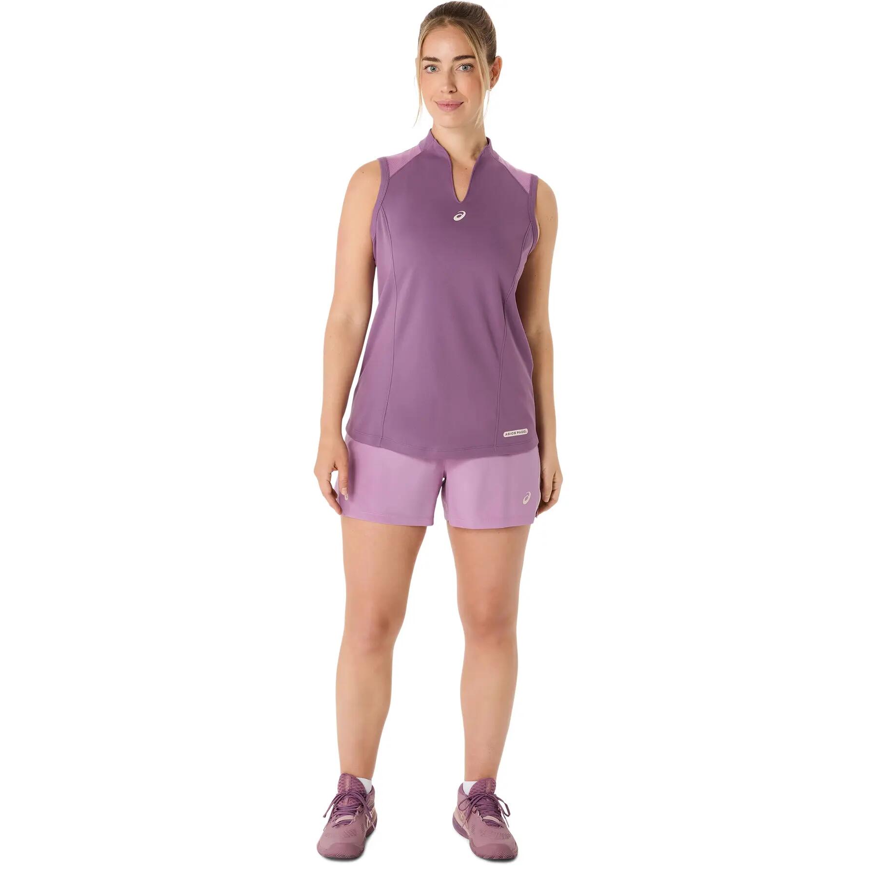 Short 2 en 1 femme Asics Court 3/7