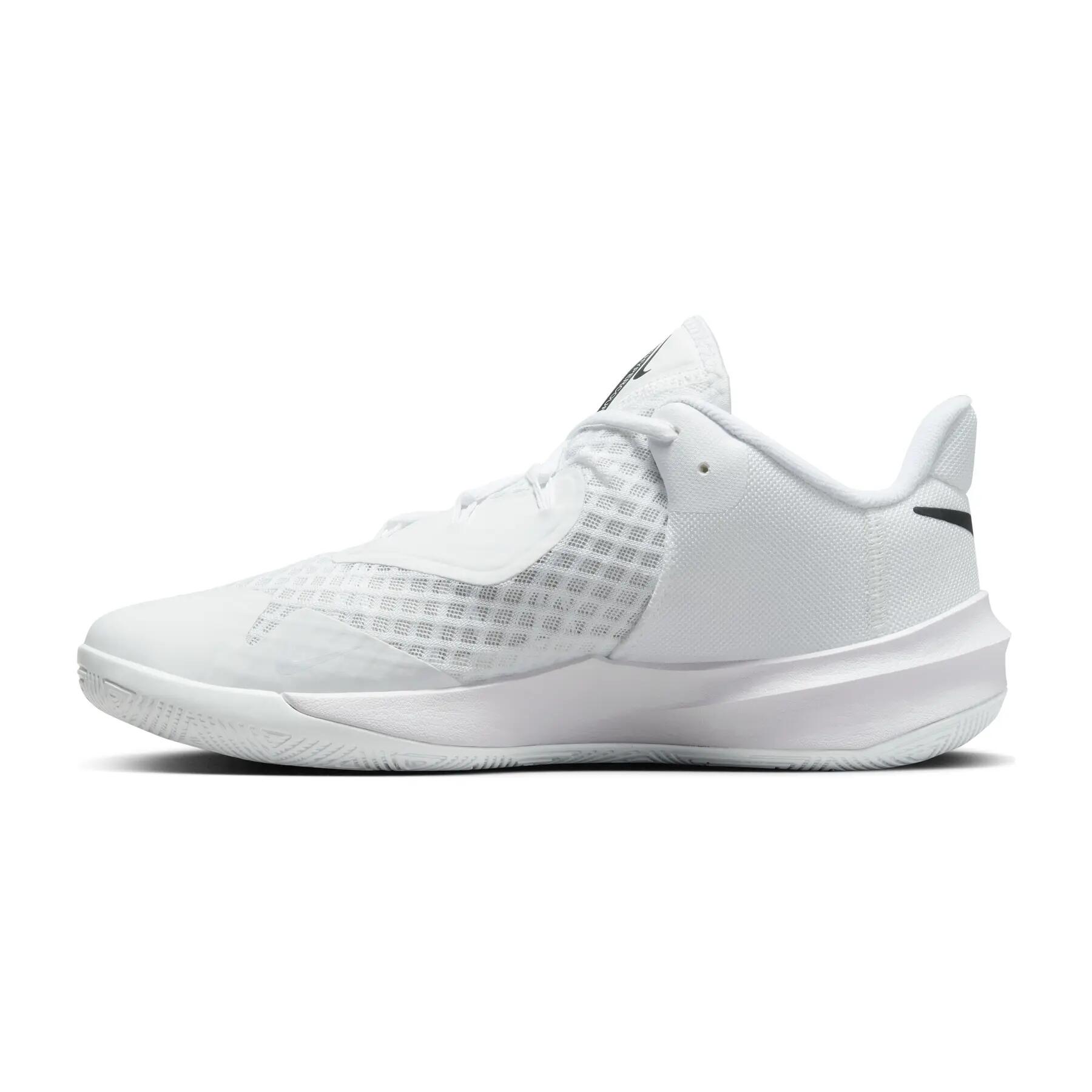Nike Zoom Hyperspeed Court, Mannen, Volleyball, Volleybalschoenen, wit 7/7