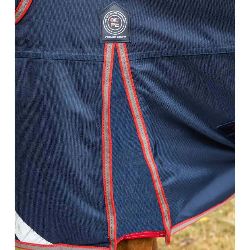 Outdoor horse blanket with neck cover Premier Equine Titan Trio Complete 3/5