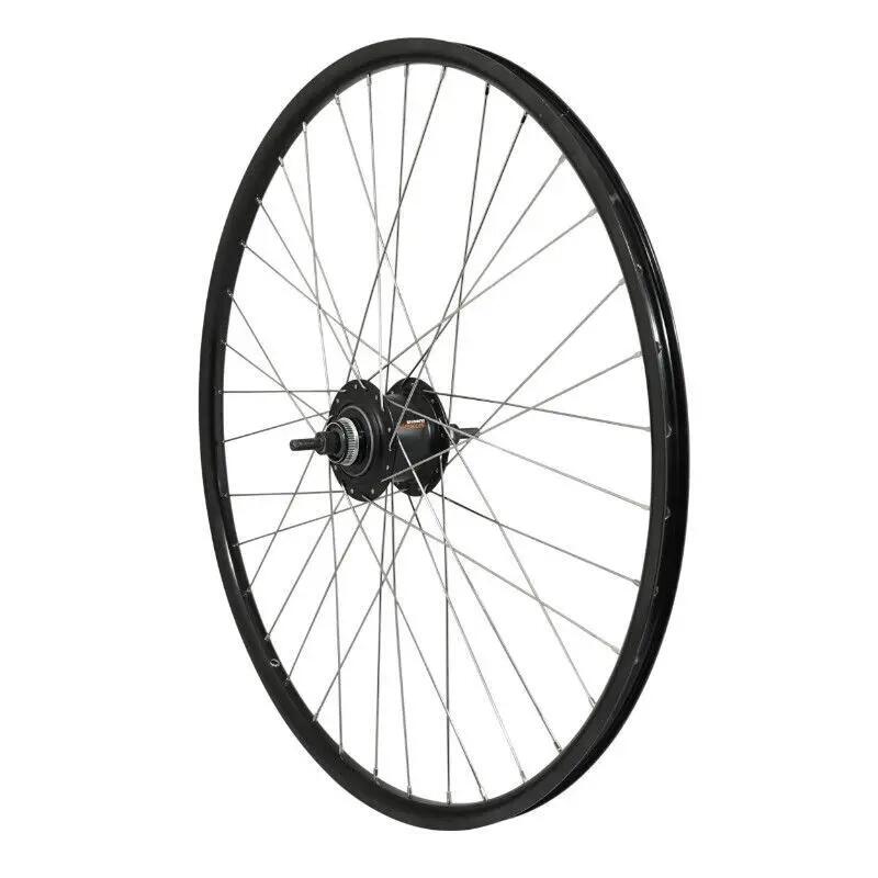 Roue arrière alu double paroi moyeu rayons inox P2R Er20 Nexus 7V Disc Centerloc 2/3