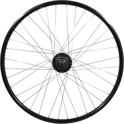 Achterwiel aluminium dubbelwandige naaf rvs spaken p2r er20 nexus 7v disc center