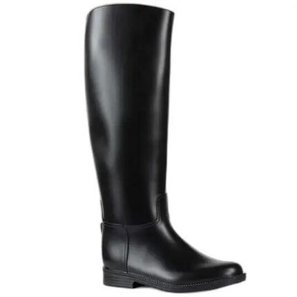 Bottes d'équitation en caoutchouc fille Horze Chester