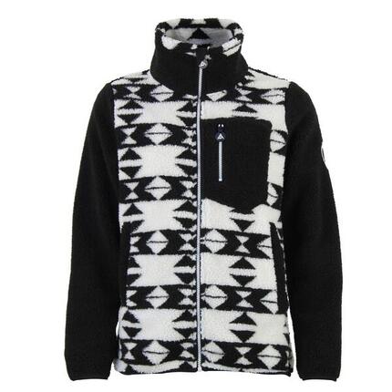 Dames fleece met rits en borstzak Peak Mountain Sherpa 350G