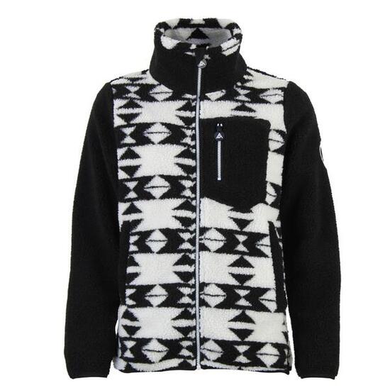 Dames fleece met rits en borstzak Peak Mountain Sherpa 350G