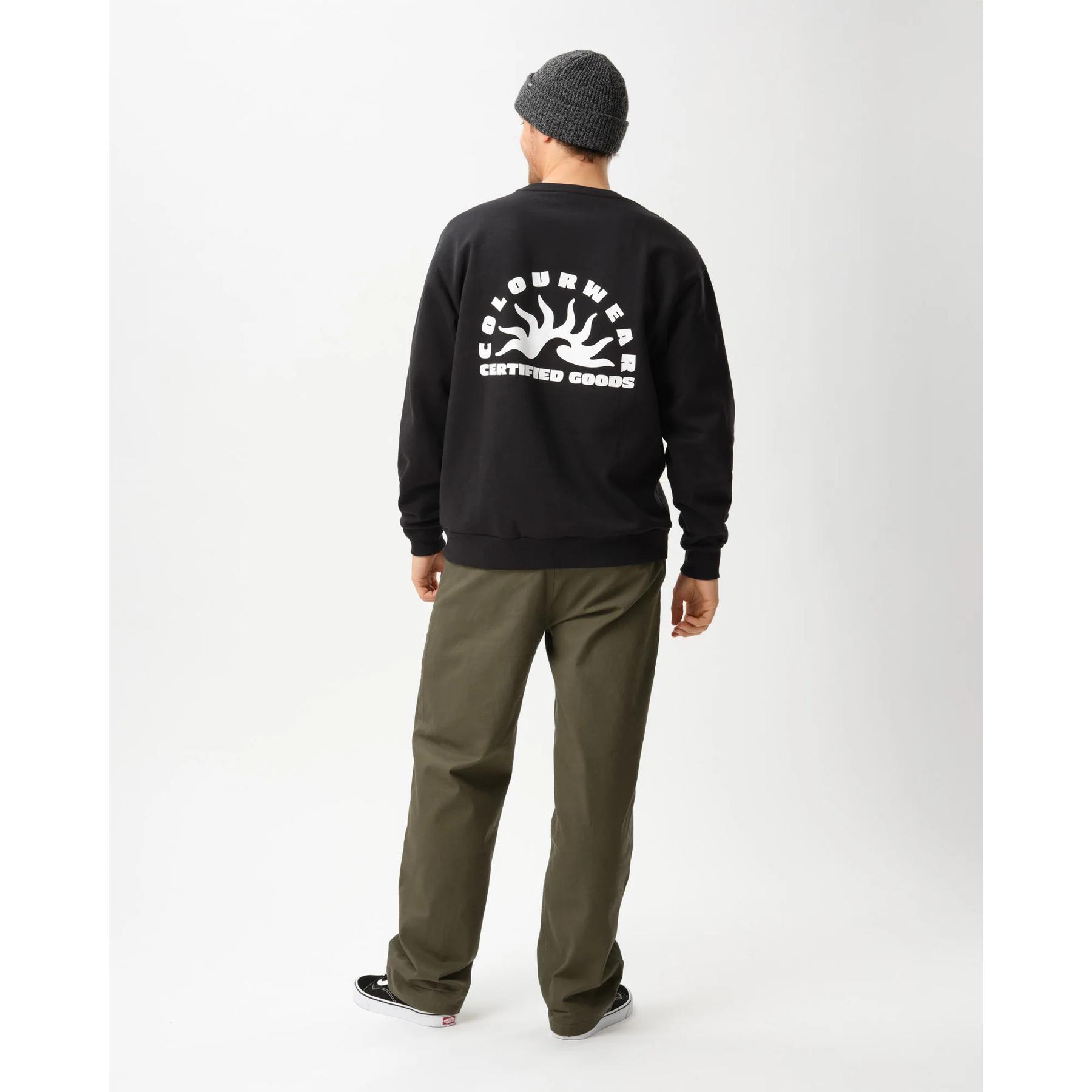 Felpa Colourwear M Da Crew 3/5