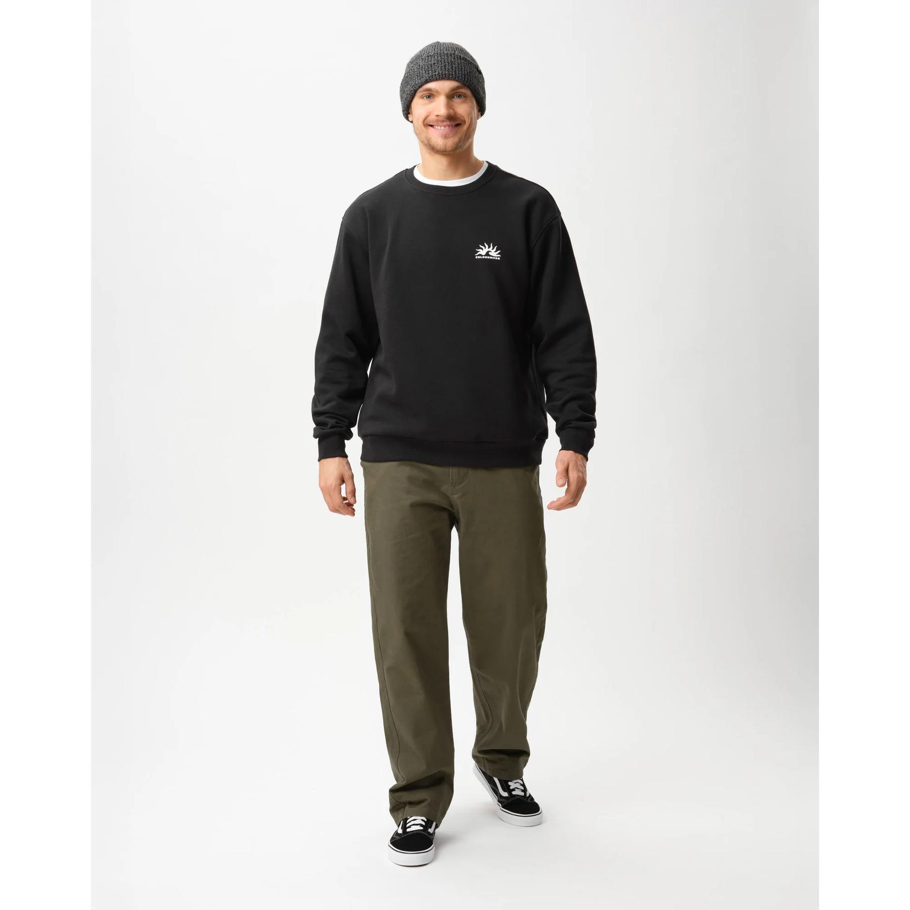 Felpa Colourwear M Da Crew 2/5