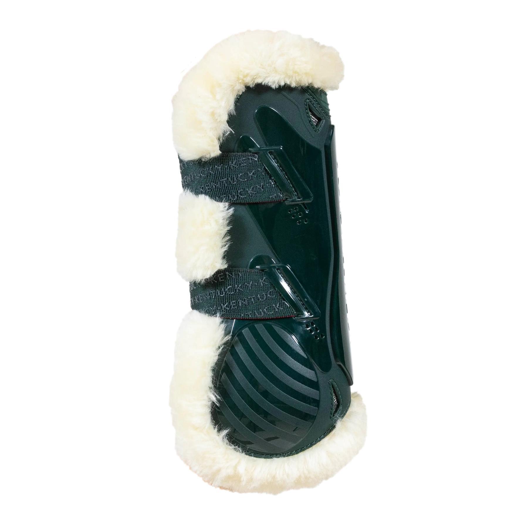 Botas delanteras abiertas para caballos de oveja elásticas veganas Kentucky Bamb 2/6