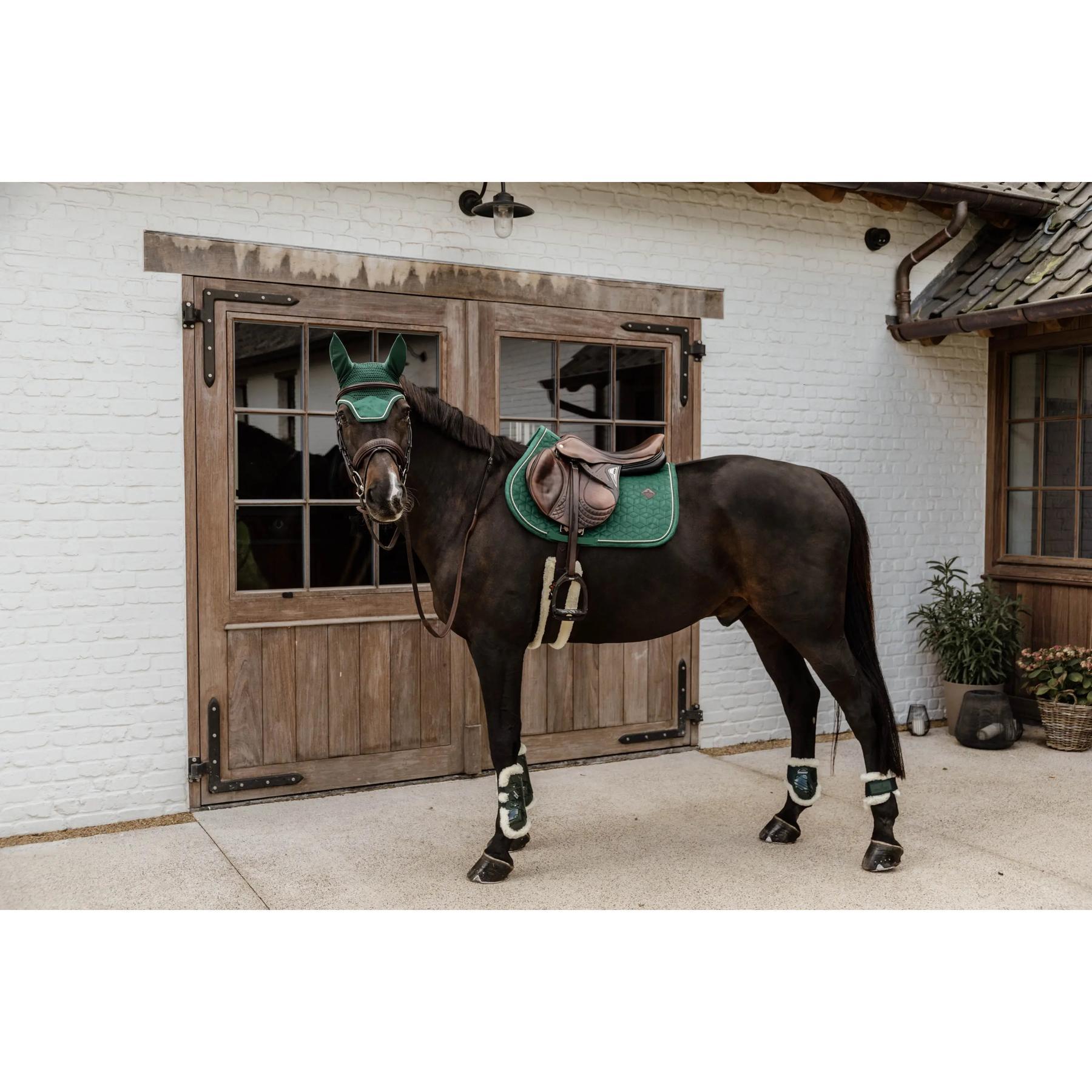 Botas delanteras abiertas para caballos de oveja elásticas veganas Kentucky Bamb 5/6