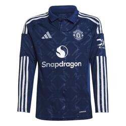 Maillot Extérieur manches longues enfant Manchester United 2024/25