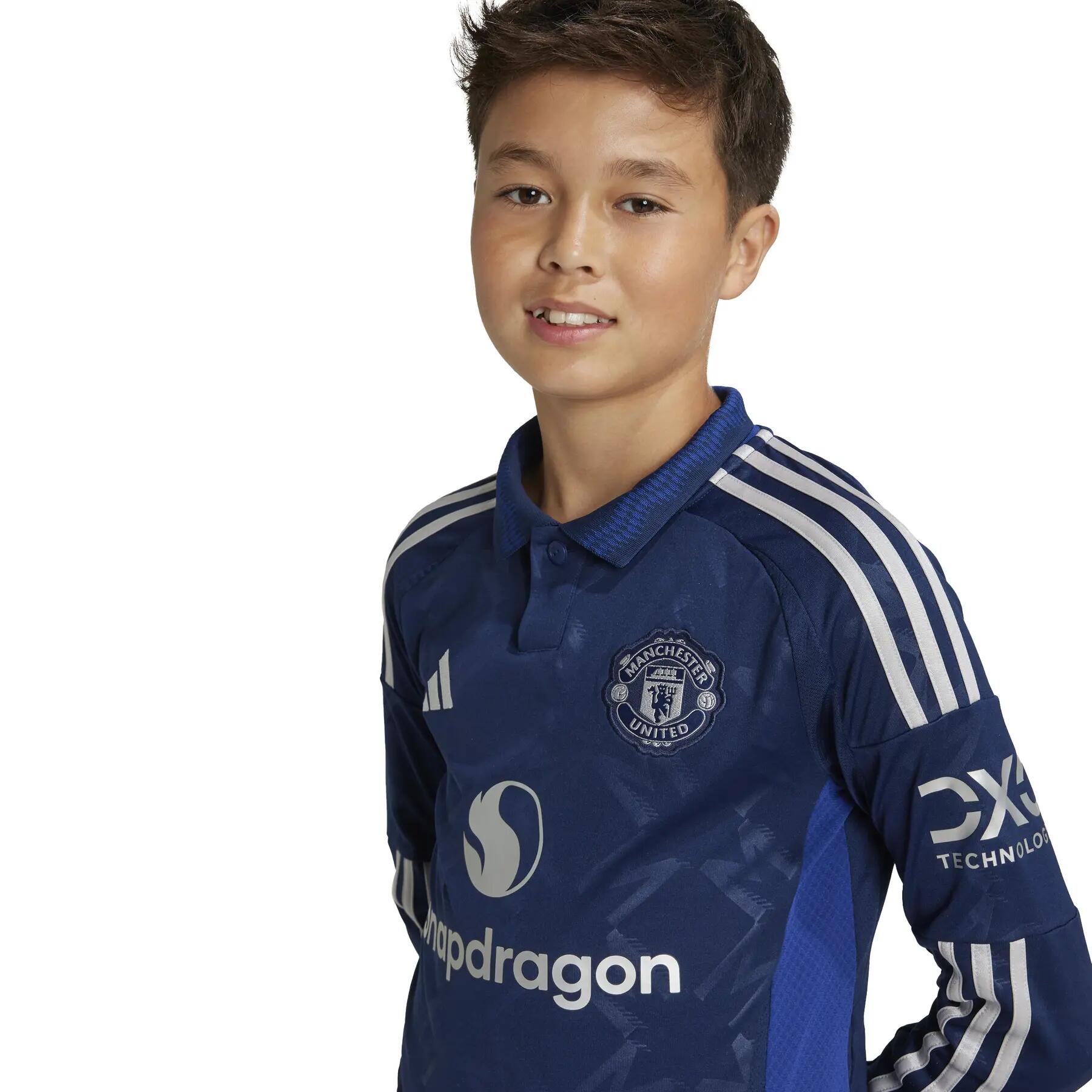 Camiseta 2ª Equipación de manga larga infantil Manchester United 2024/25 7/7