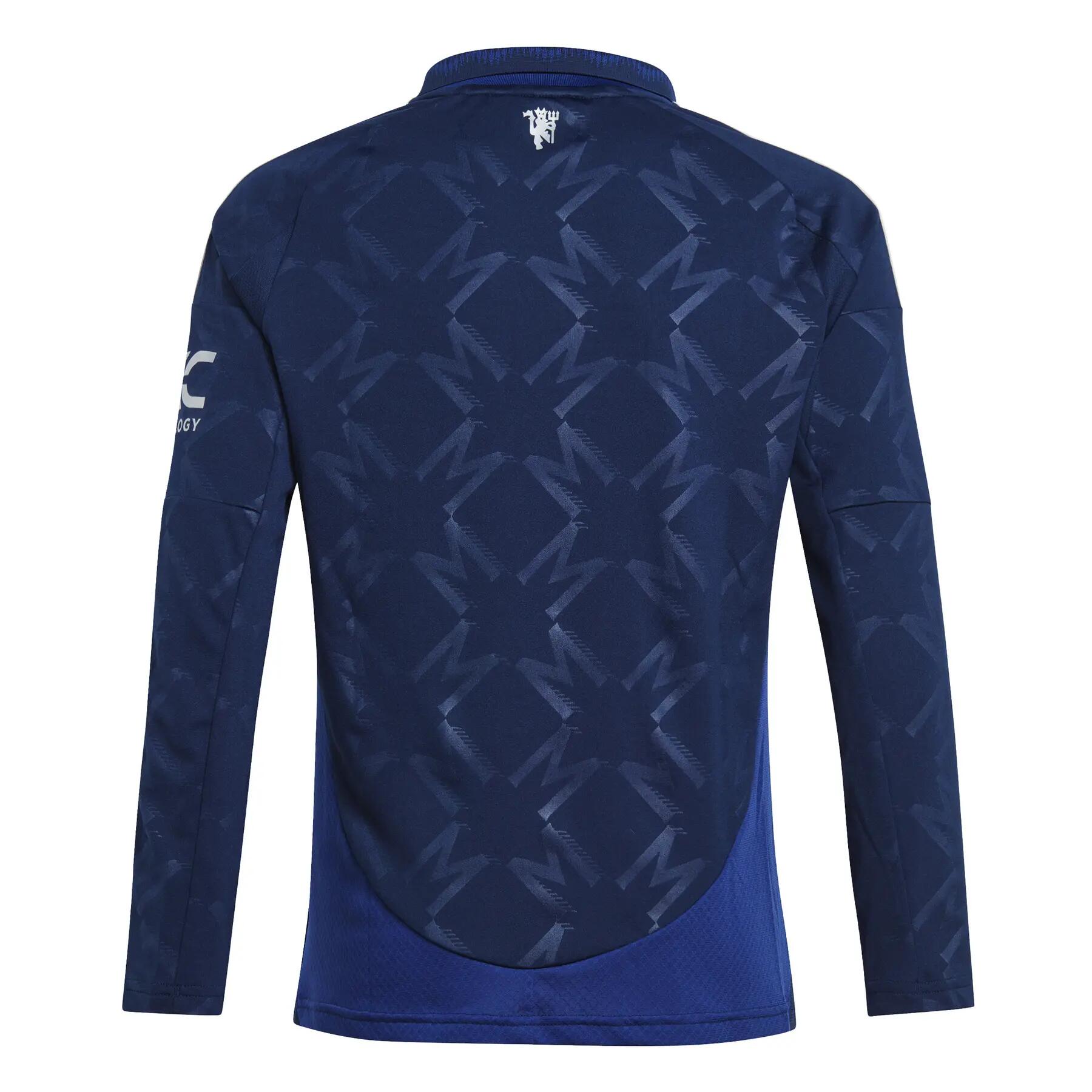 Camiseta 2ª Equipación de manga larga infantil Manchester United 2024/25 4/7