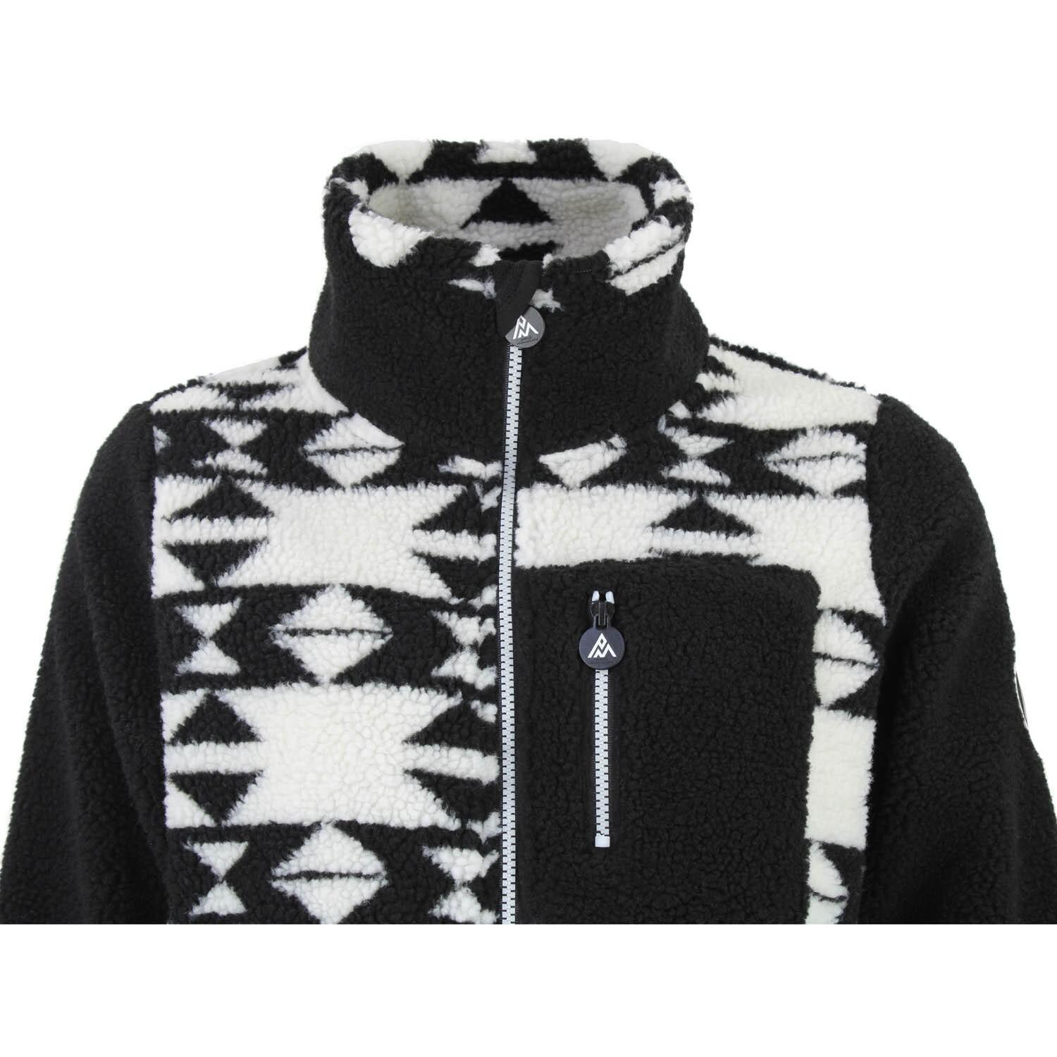 Polaire zippé poche poitrine femme Peak Mountain Sherpa 350G 3/3