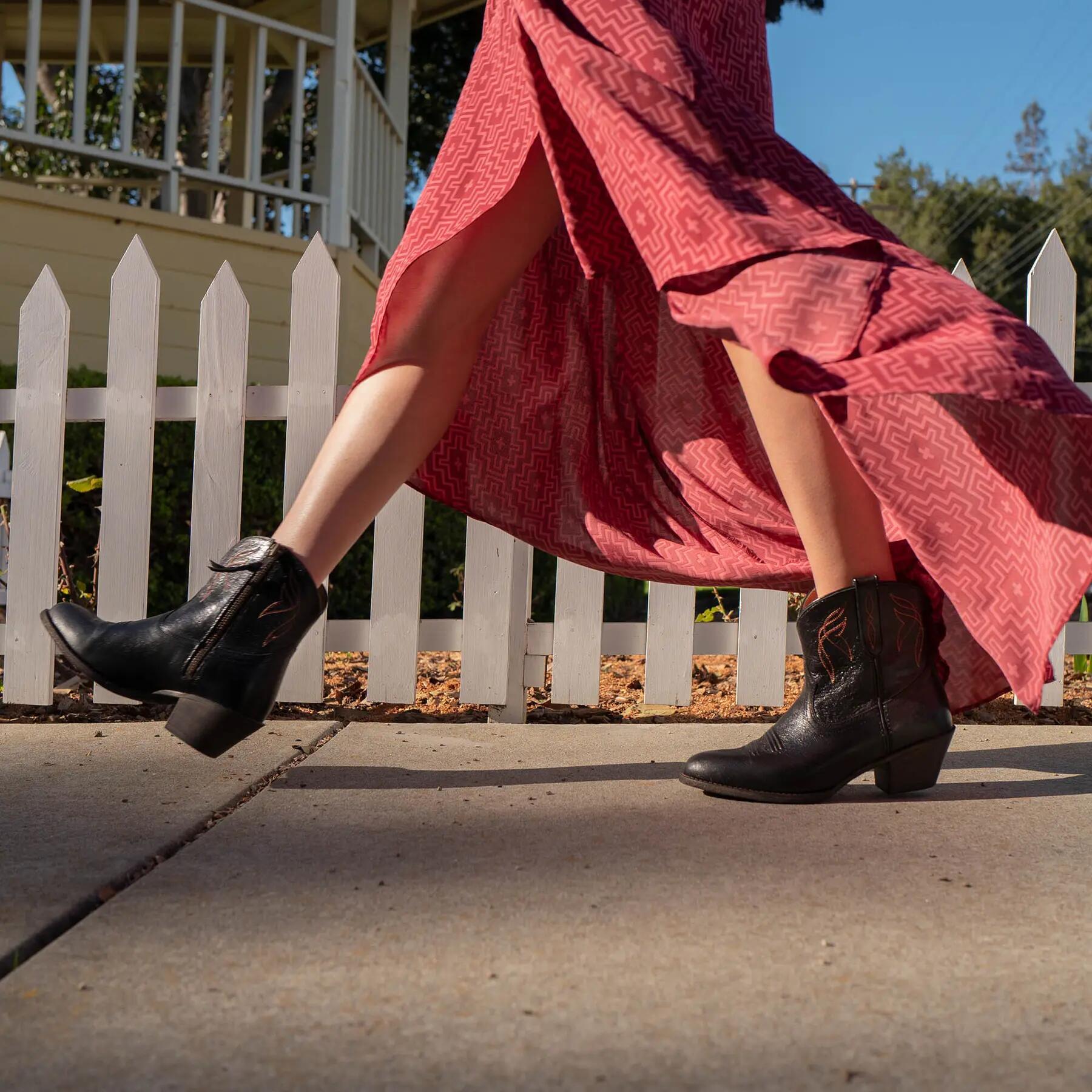Bottes western femme Ariat Round Up Skyler | La sellerie de Maé