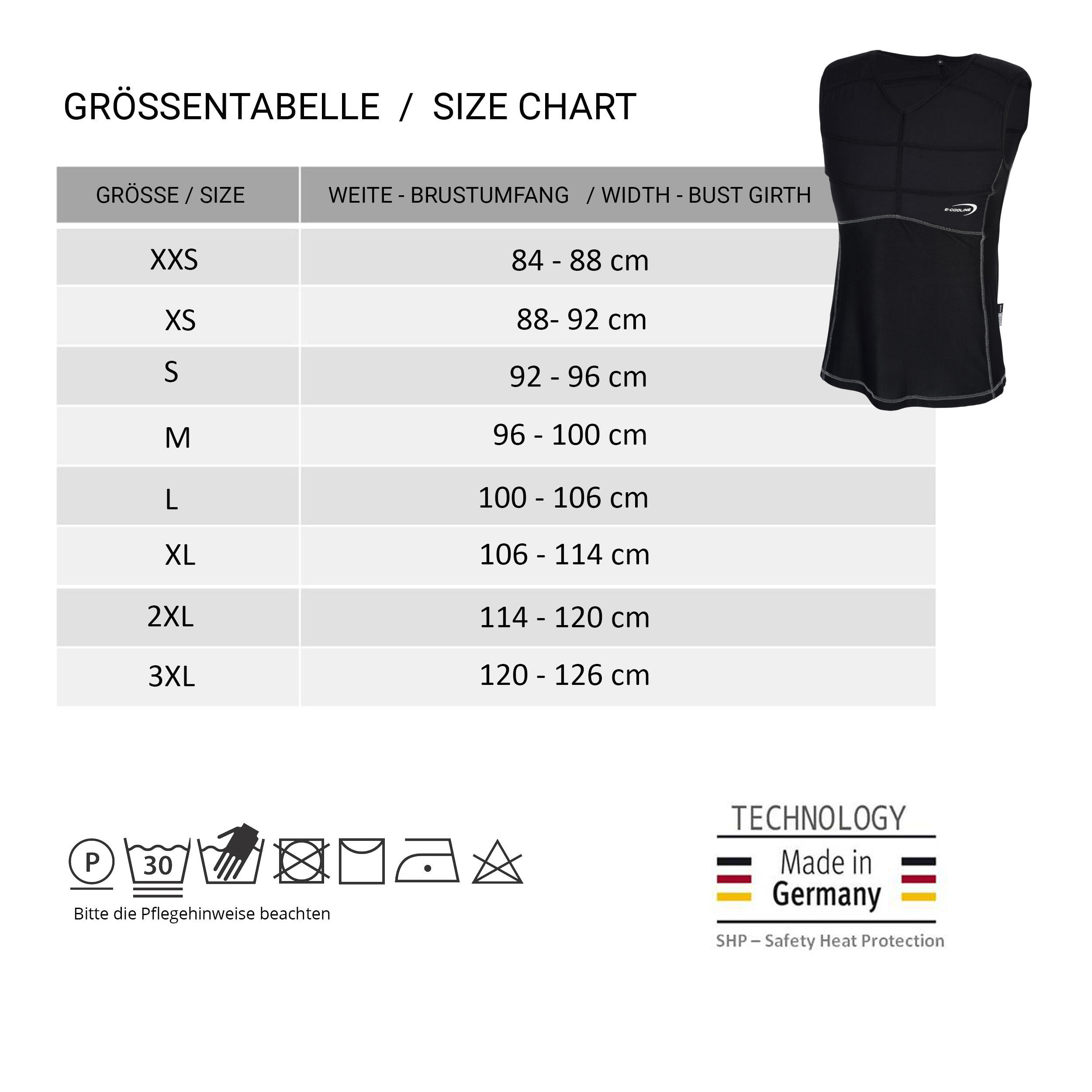 E.COOLINE Powercool SX3 Maglia raffreddante (senza maniche) | attivato con acqua 3/9