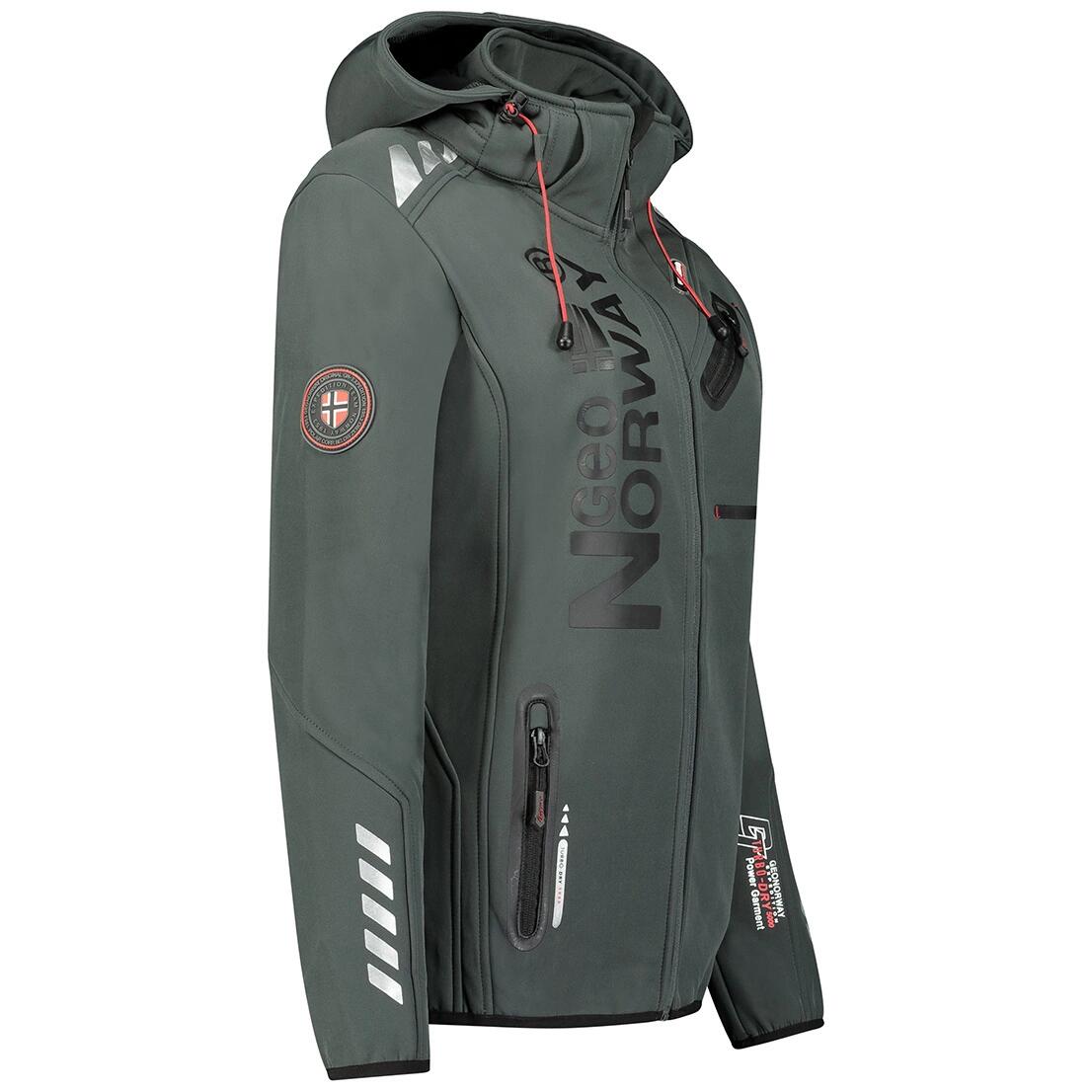 Kurtka softshell Geographical Norway (WU8088F/GN D.GREY/BLACK) 2/3