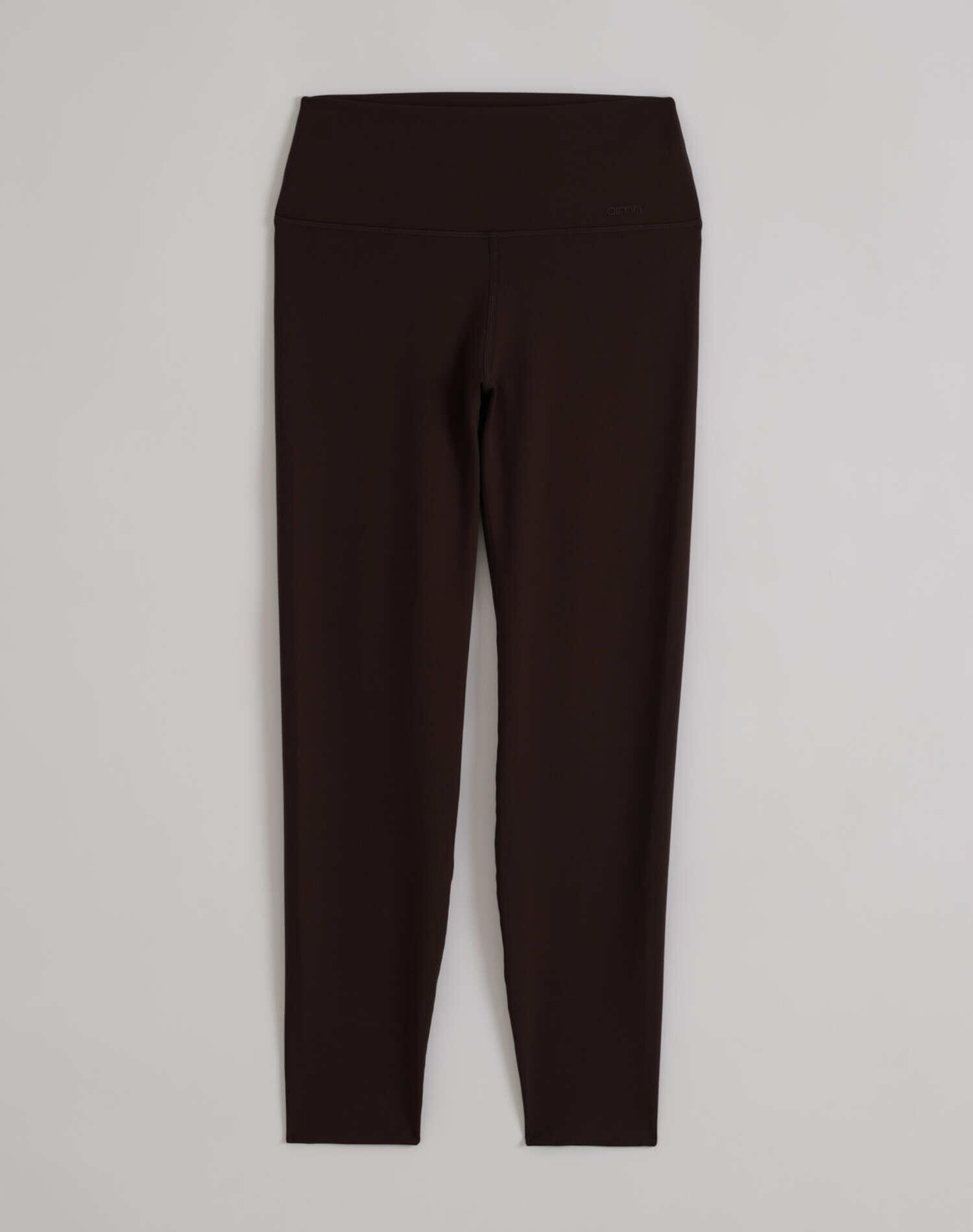 Dames Legging Petite Vochtafvoerend Hurkbestendig Chocolade 6/6