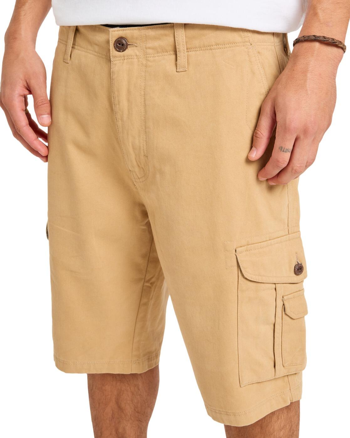 Short cargo CRUCIAL BATTLE CARGO Beige Homme 4/4