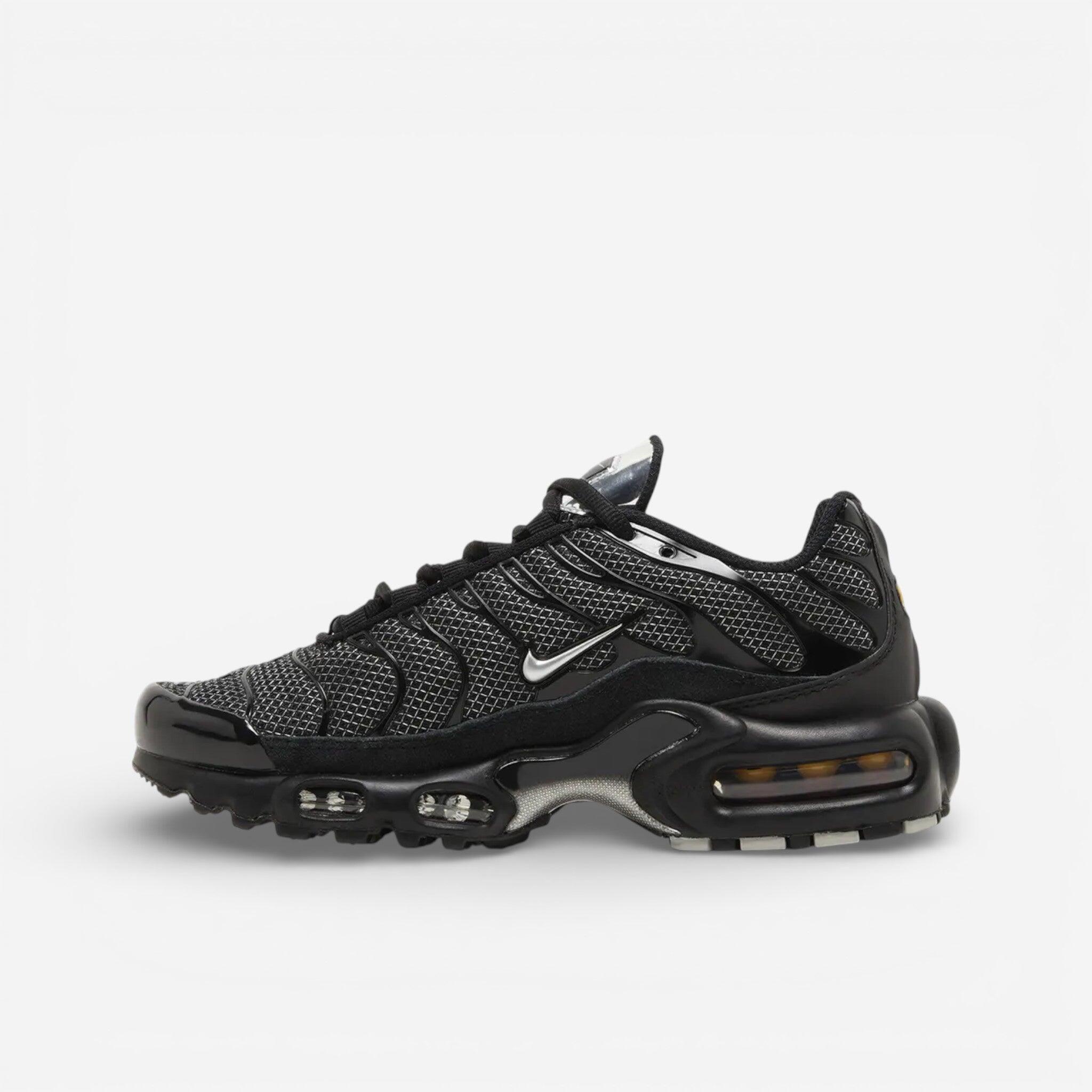 Nike Air Max Plus Black Metallic Silver (Women's) 2/3