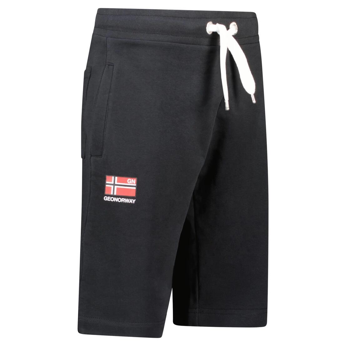 GEOGRAPHICAL NORWAY Bermudy PARACANA MEN 317 Sneakers Nero (SY1233H/GN-Black) 3/3