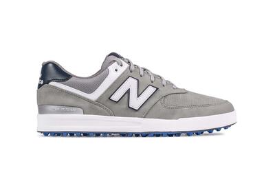 Scarpe da golf da uomo New Balance 574 Greens grigie