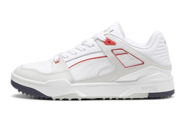 Chaussures de golf Puma Slipstream G pour homme, blanches 1/2
