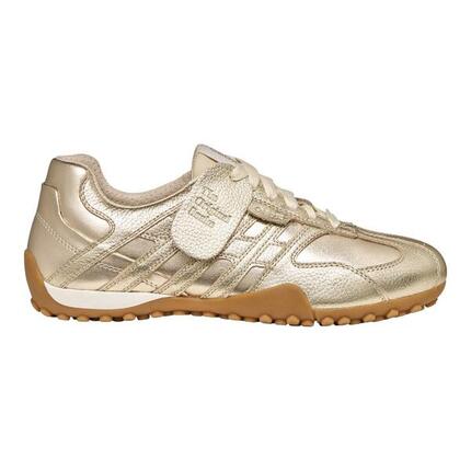 Baskets Femme Baskets Geox Snake D Original Beige Geox
