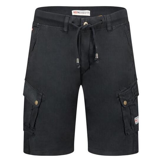 Bermudy Geographical Norway PAKITO BLACK DB MEN 256 czarny męska