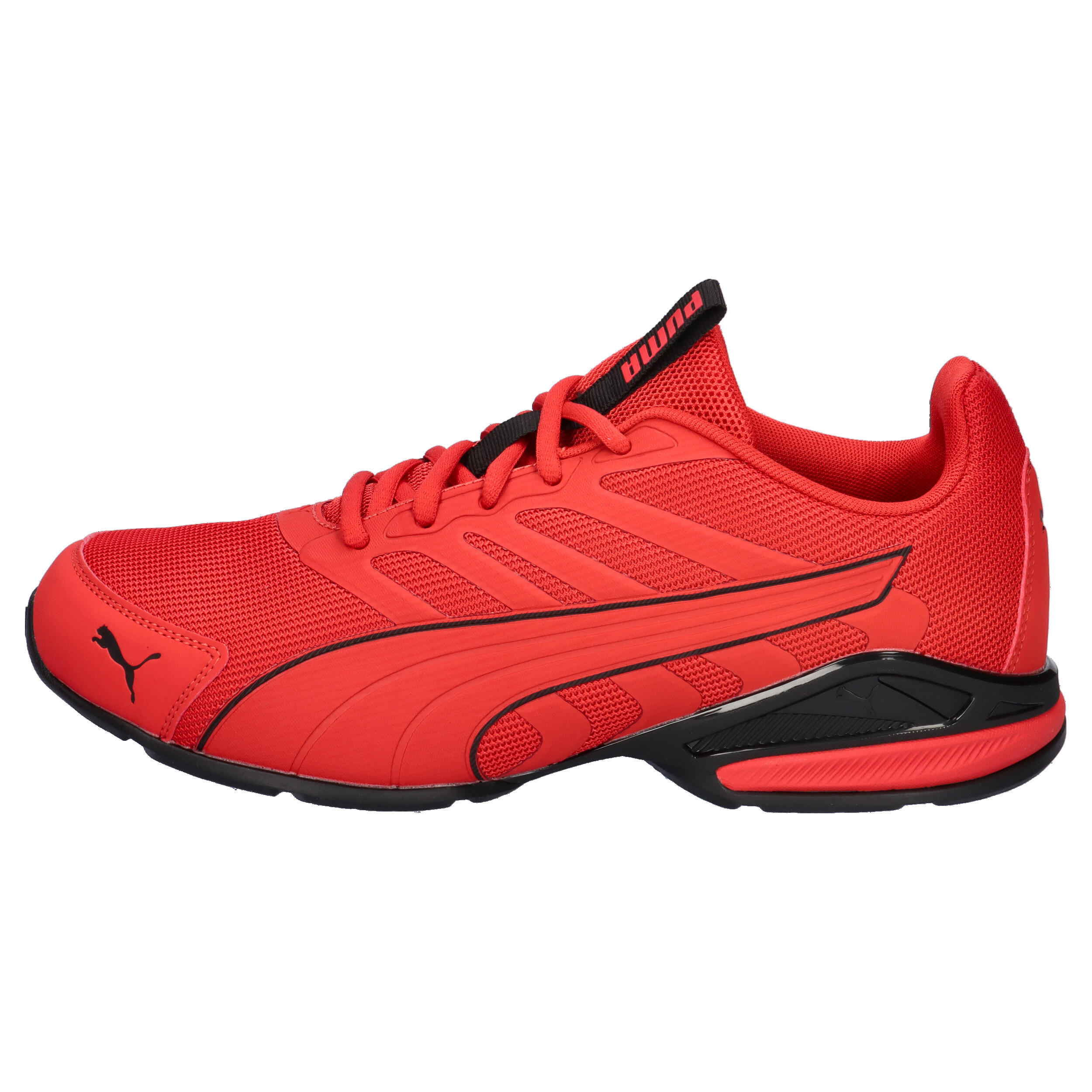 PUMA Unisex Electro Sneaker  Sneaker 312964 04  Red-Black 10/15