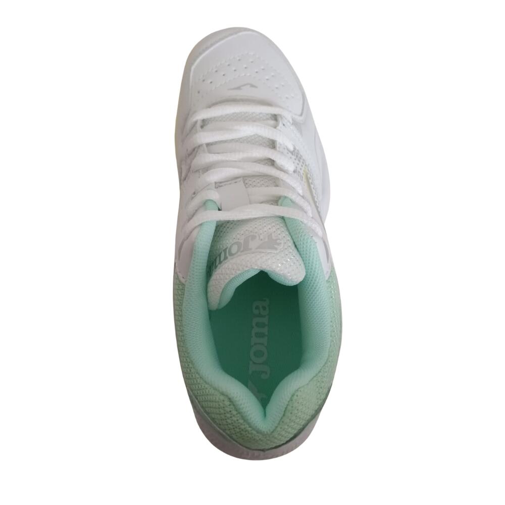 JOMA Master 1000 JR Branco/Turquesa – Ténis de Padel para Meninas Júnior 3/5