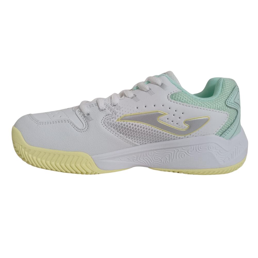 JOMA Master 1000 JR Branco/Turquesa – Ténis de Padel para Meninas Júnior 2/5