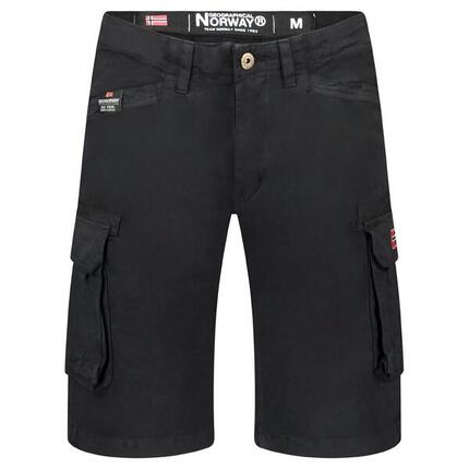 Bermudy Geographical Norway PALAR BLACK DB MEN 256 czarny męska