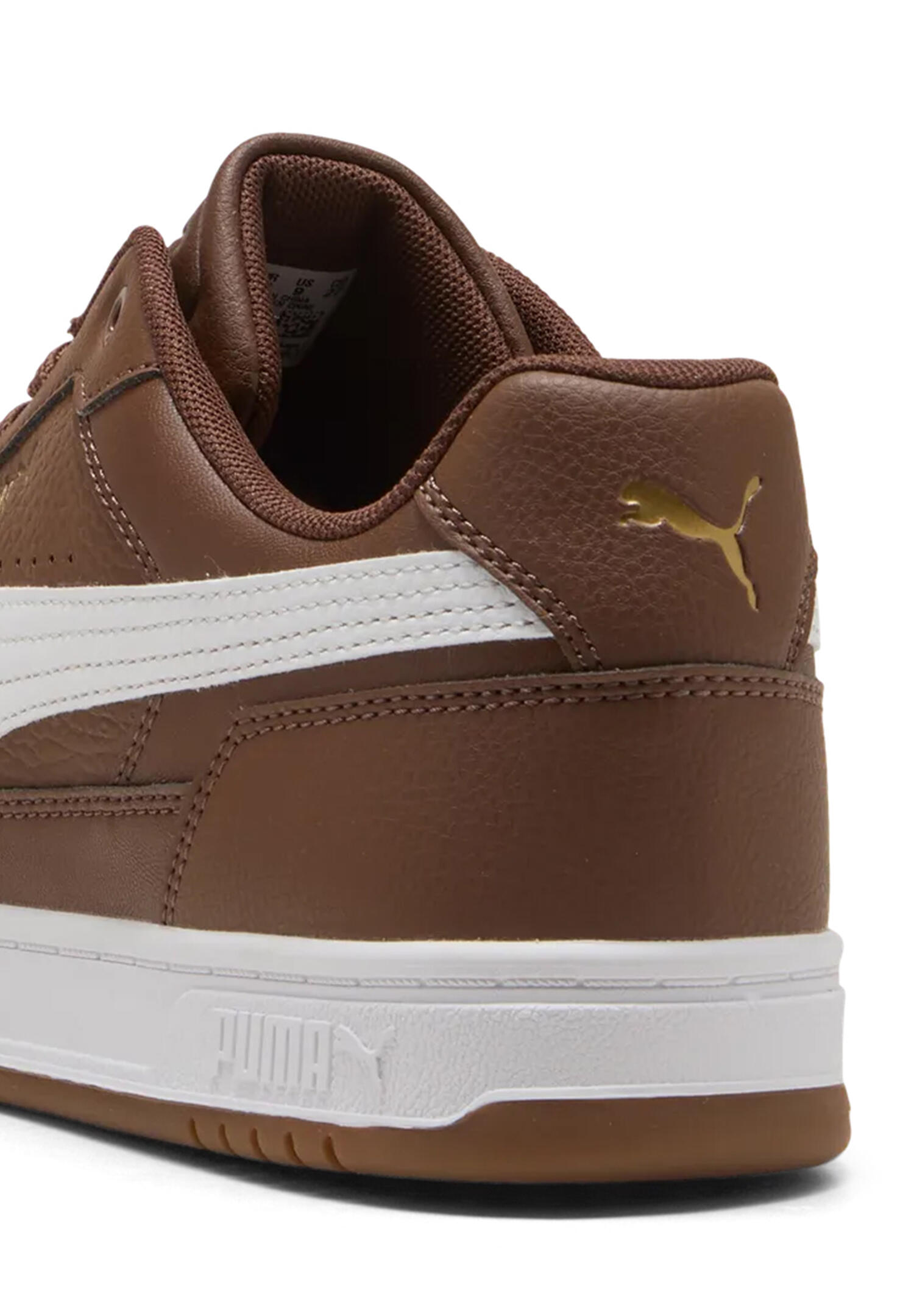 Puma Herren Caven III Sneaker Schuhe 404484 16 Chestnut Brown-White-Gold 5/5