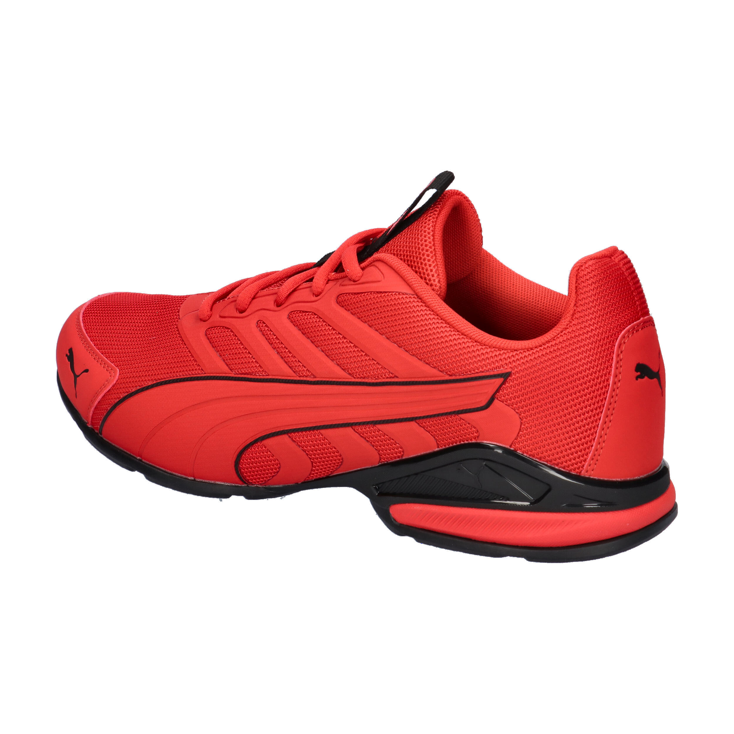 PUMA Unisex Electro Sneaker  Sneaker 312964 04  Red-Black 11/15