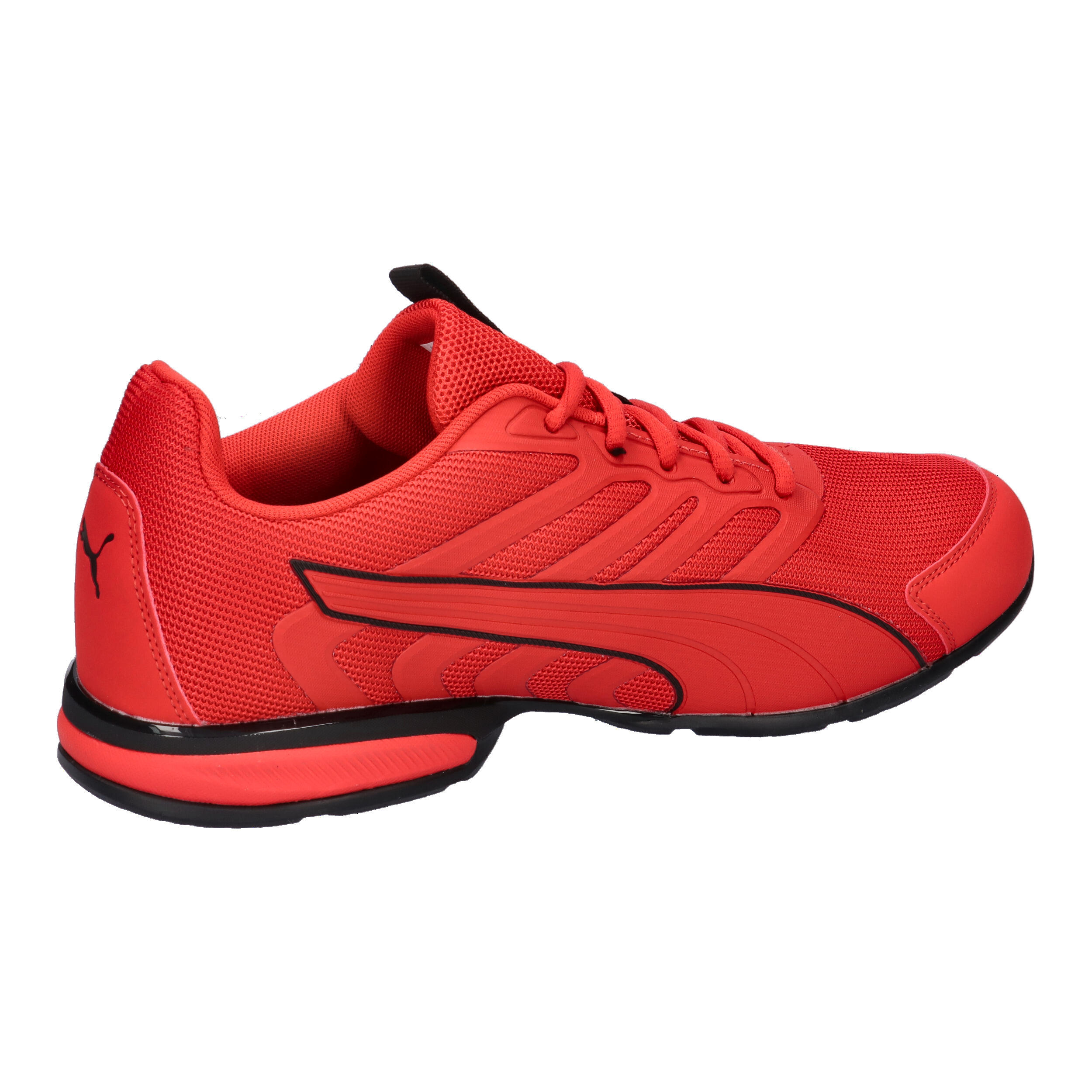 PUMA Unisex Electro Sneaker  Sneaker 312964 04  Red-Black 15/15