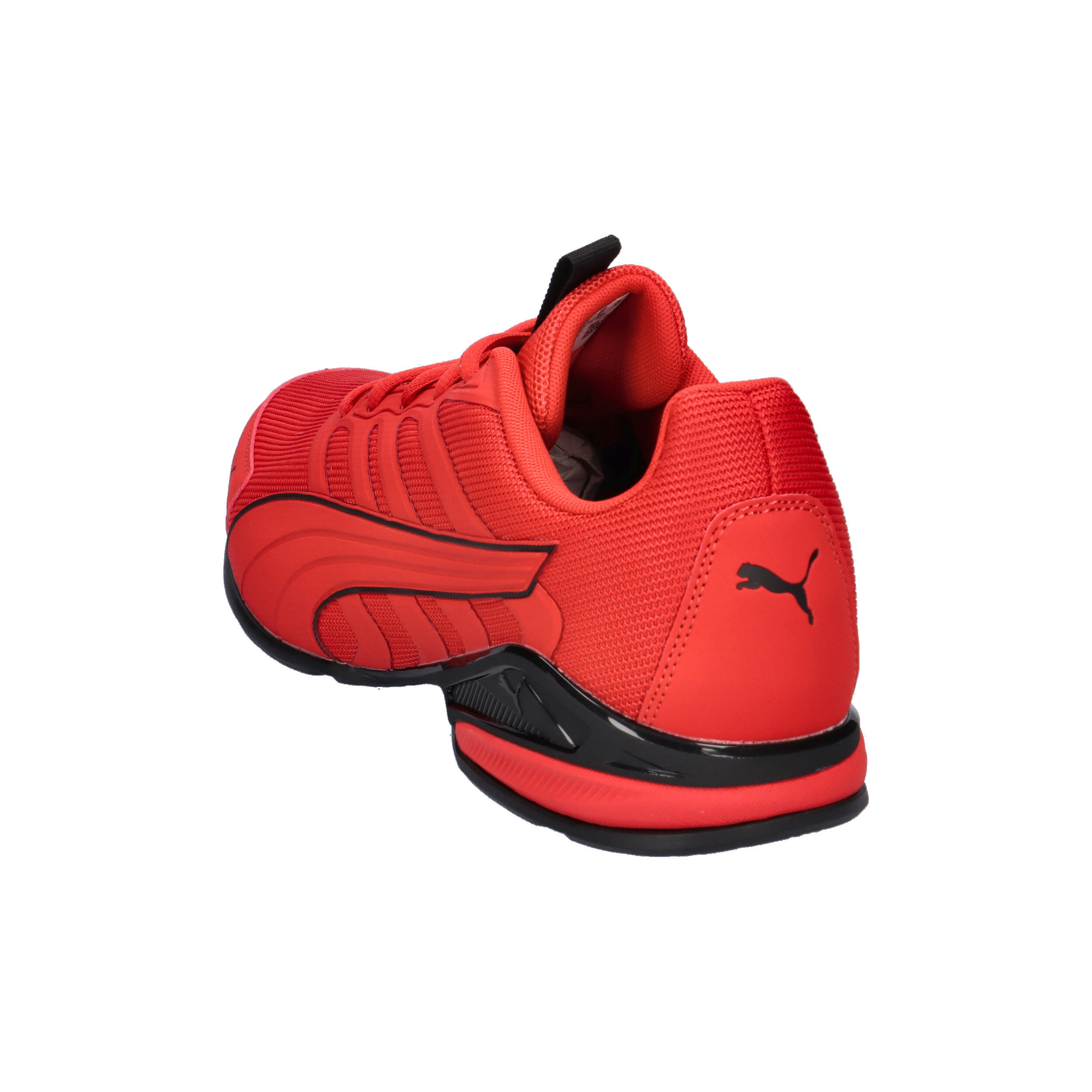 PUMA Unisex Electro Sneaker  Sneaker 312964 04  Red-Black 12/15