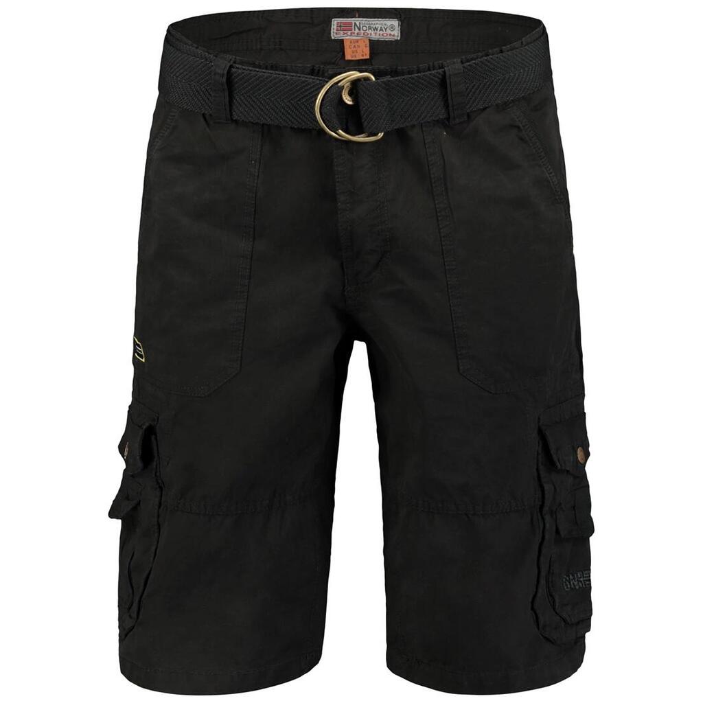 GEOGRAPHICAL NORWAY Bermudy PEROU BLACK DB MEN 063 Sneakers Black