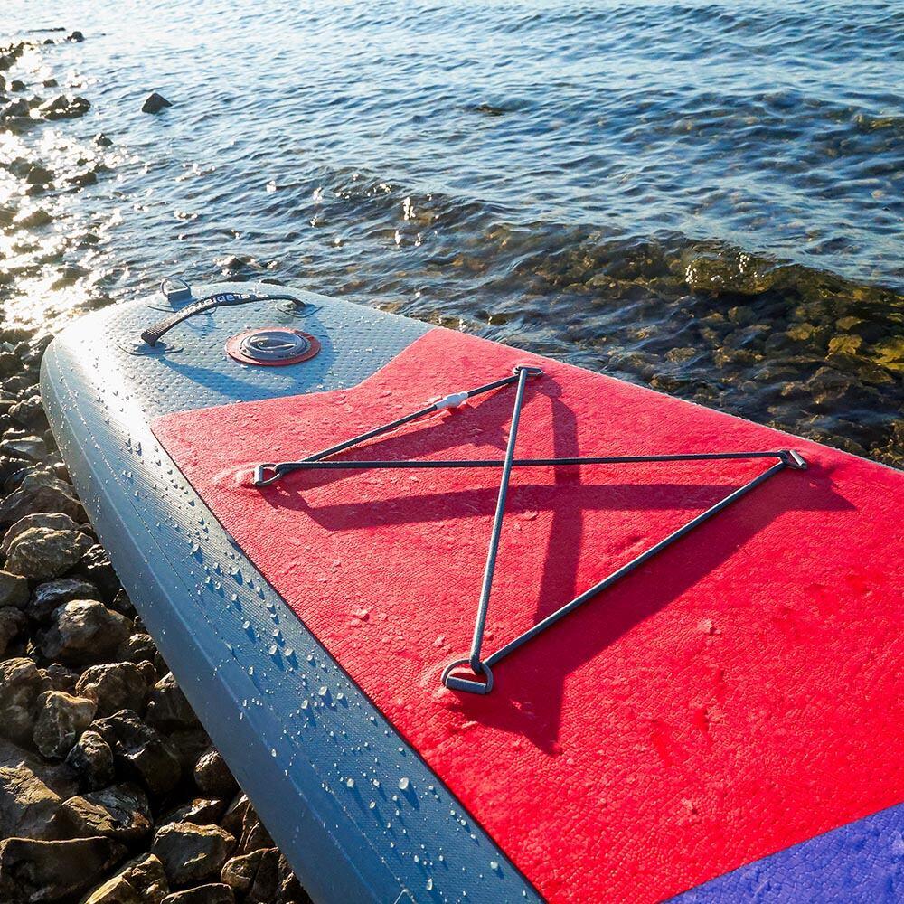 Nafukovací paddleboard SUP GLADIATOR One 12'6'' Red RED 3/6