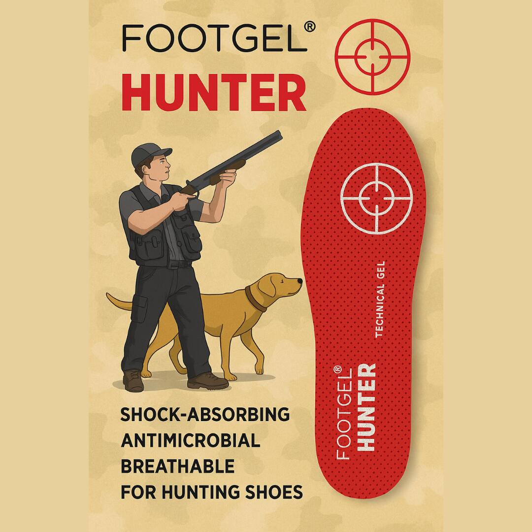 Plantilla de Gel unisex para Caza Footgel HUNTER 5/6