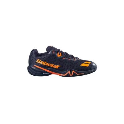 Schoenen - badminton - heren - stabiel, licht - shadow 4 - zwart/oranje