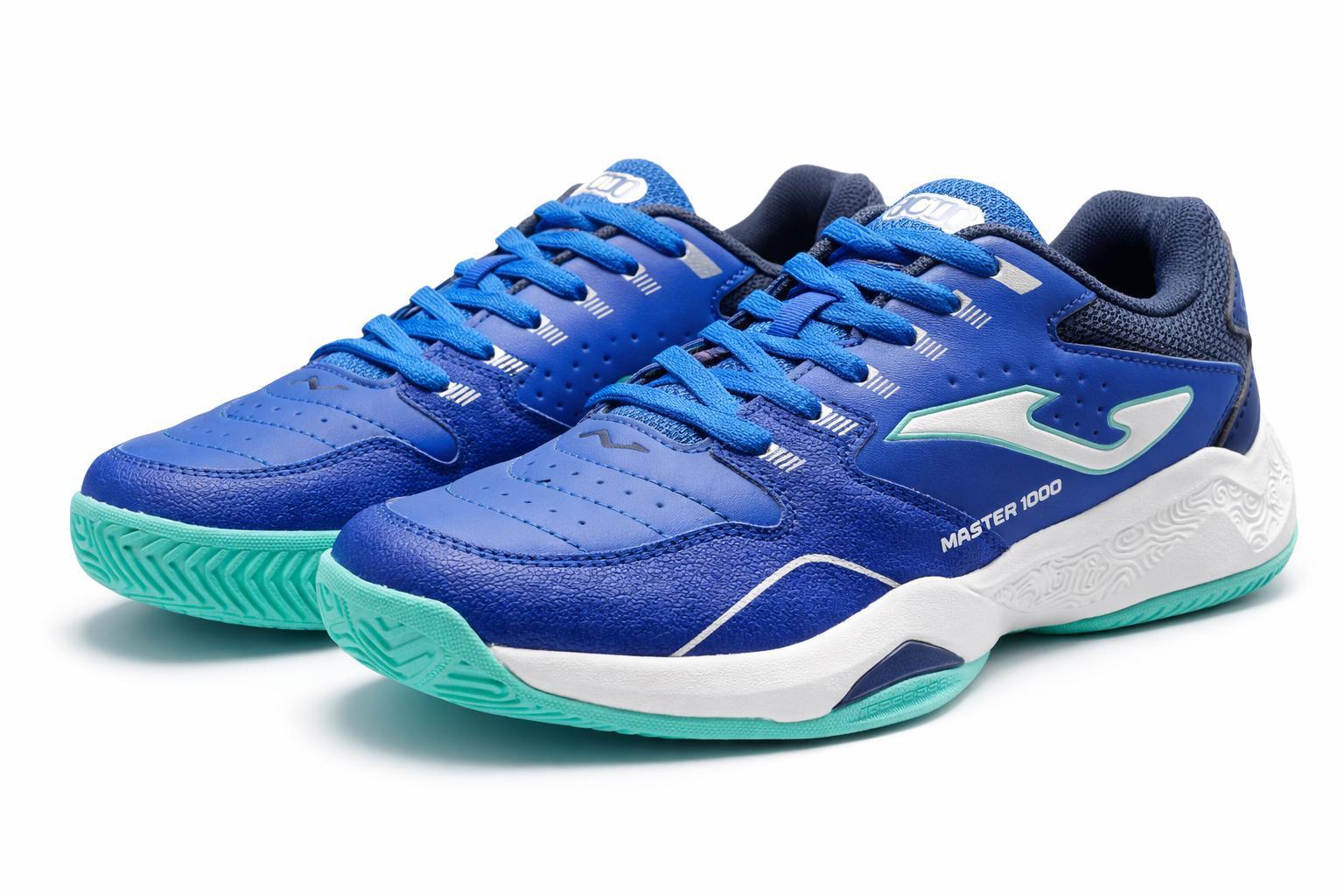Ténis de padel infantil JOMA MASTER 1000 JR 2604 ROYAL azul 3/4