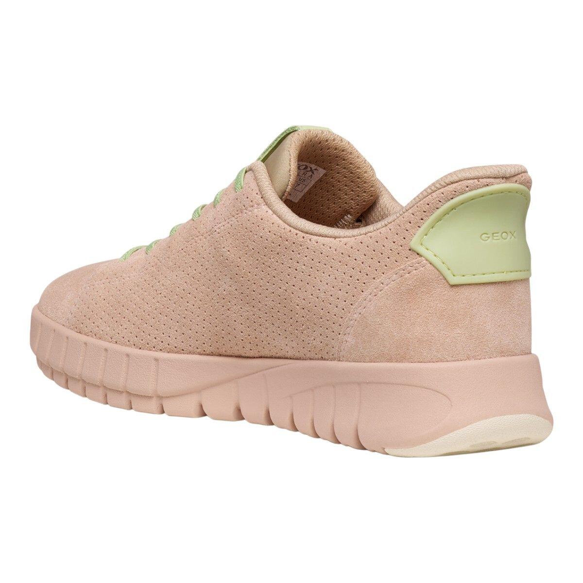 Baskets Femme Baskets Geox D657SC Rose Geox 3/5