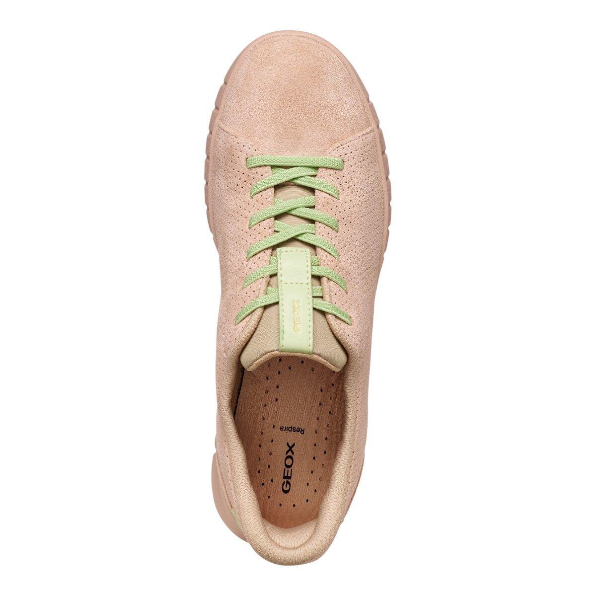 Baskets Femme Baskets Geox D657SC Rose Geox 5/5